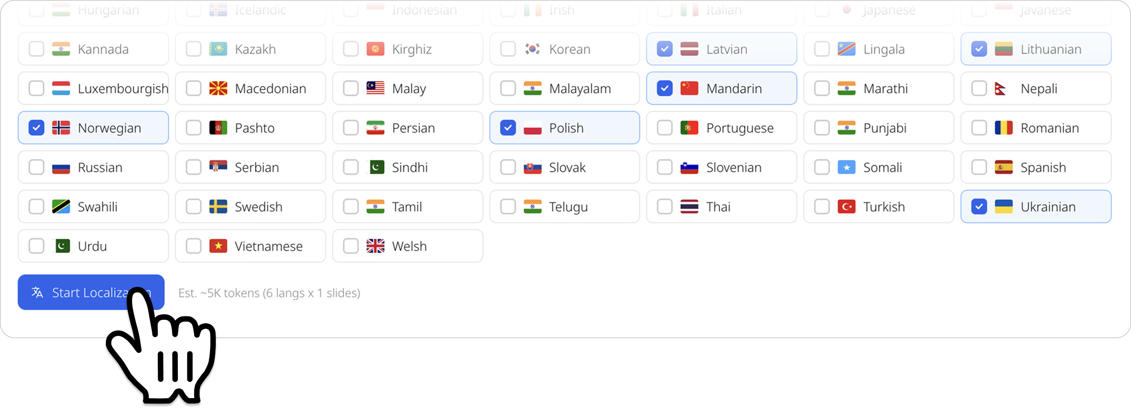 TO SEE localization language picker
